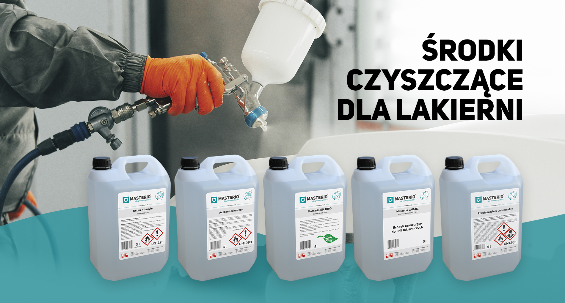 Zmywacze do każdej lakierni