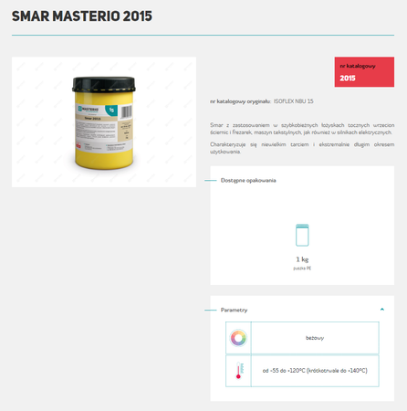 MASTERIO SMAR 2015 1KG