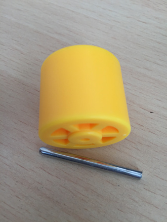 MASTERIO ROLKA PROWADZĄCA ŻÓŁTA RPR002