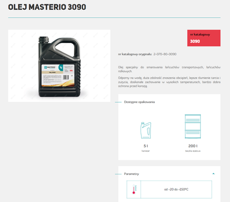 MASTERIO OLEJ 3090 5L